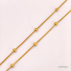 Sunlit Beads Anklets