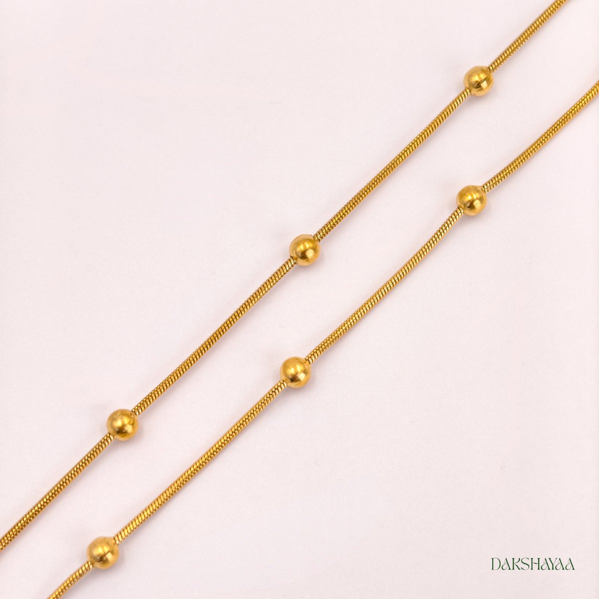 Sunlit Beads Anklets