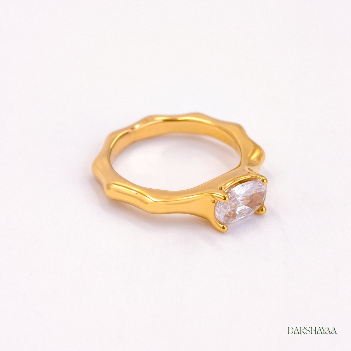 Oval Solitaire Ring