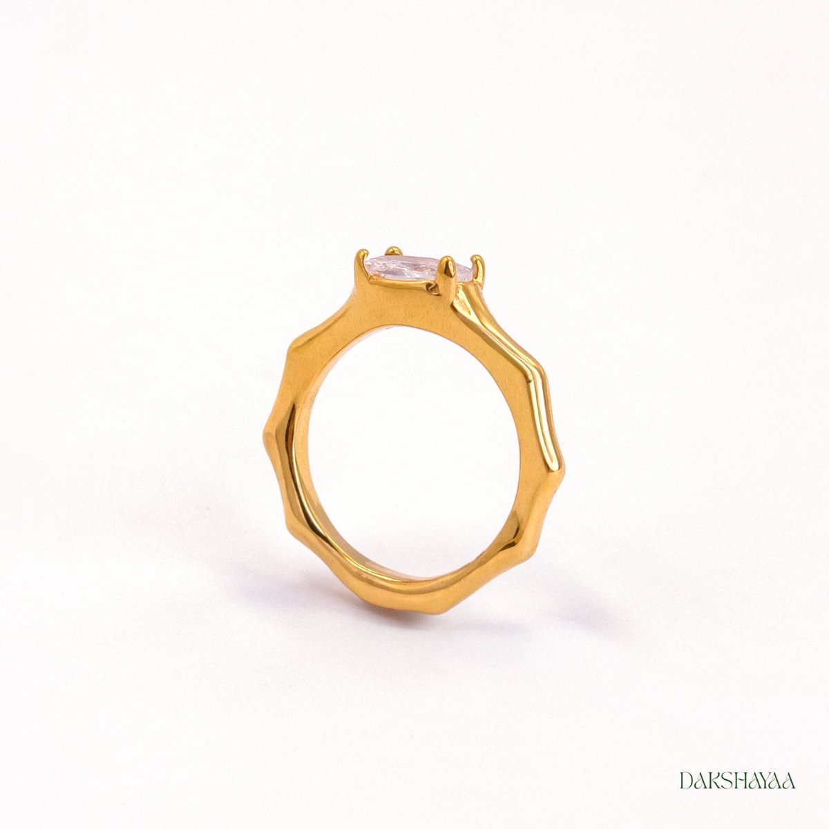 Oval Solitaire Ring
