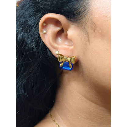Bow Stud Earrings
