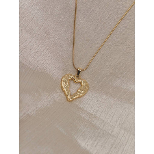 Winged Heart Pendant Necklace