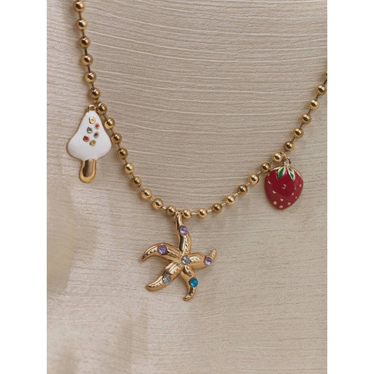 Whimsical Dessert Necklace