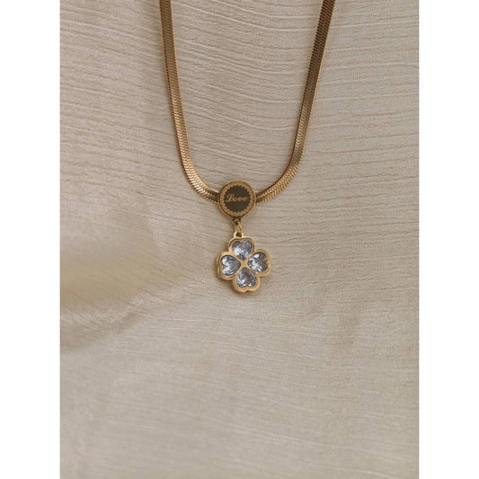 Love Clover Pendant Necklace