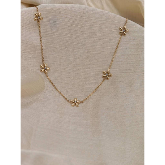 Daisy Station Necklace