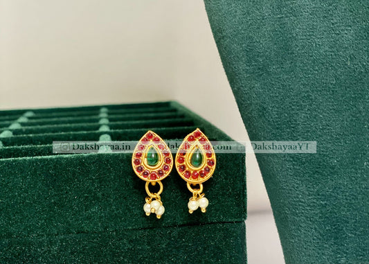 Twin Peacock Antique Choker Necklace Set