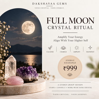 26.10.26 - Full Moon Ritual - 8:00 to 9:00 PM IST