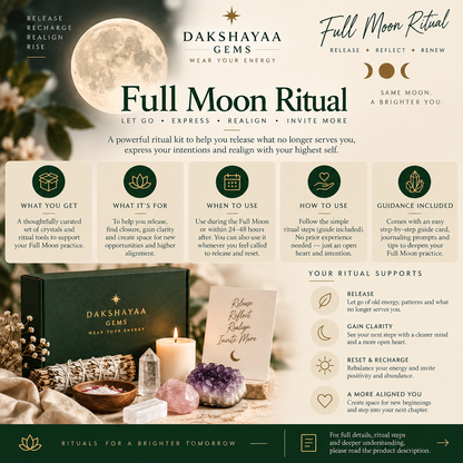 26.10.26 - Full Moon Ritual - 8:00 to 9:00 PM IST