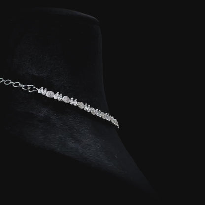 Minimalist American Diamond Tennis Necklace Set