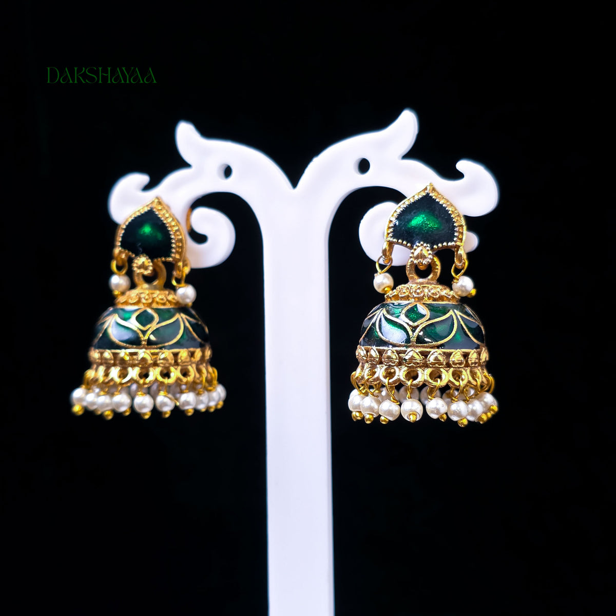 Veer Antique Jhumka Earrings