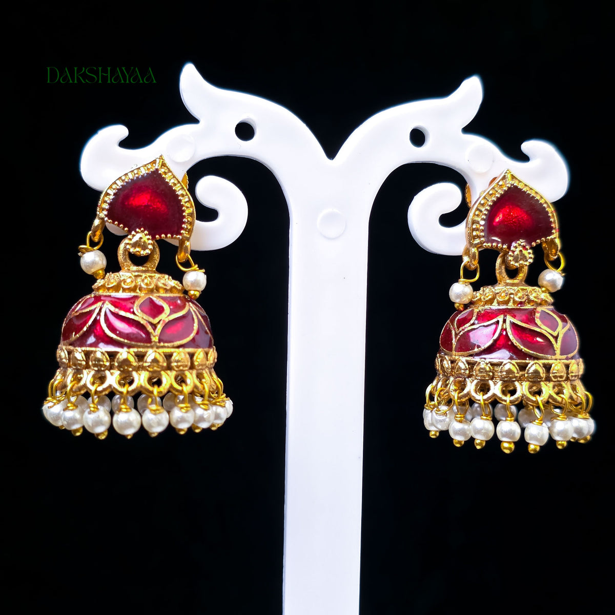 Veer Antique Jhumka Earrings