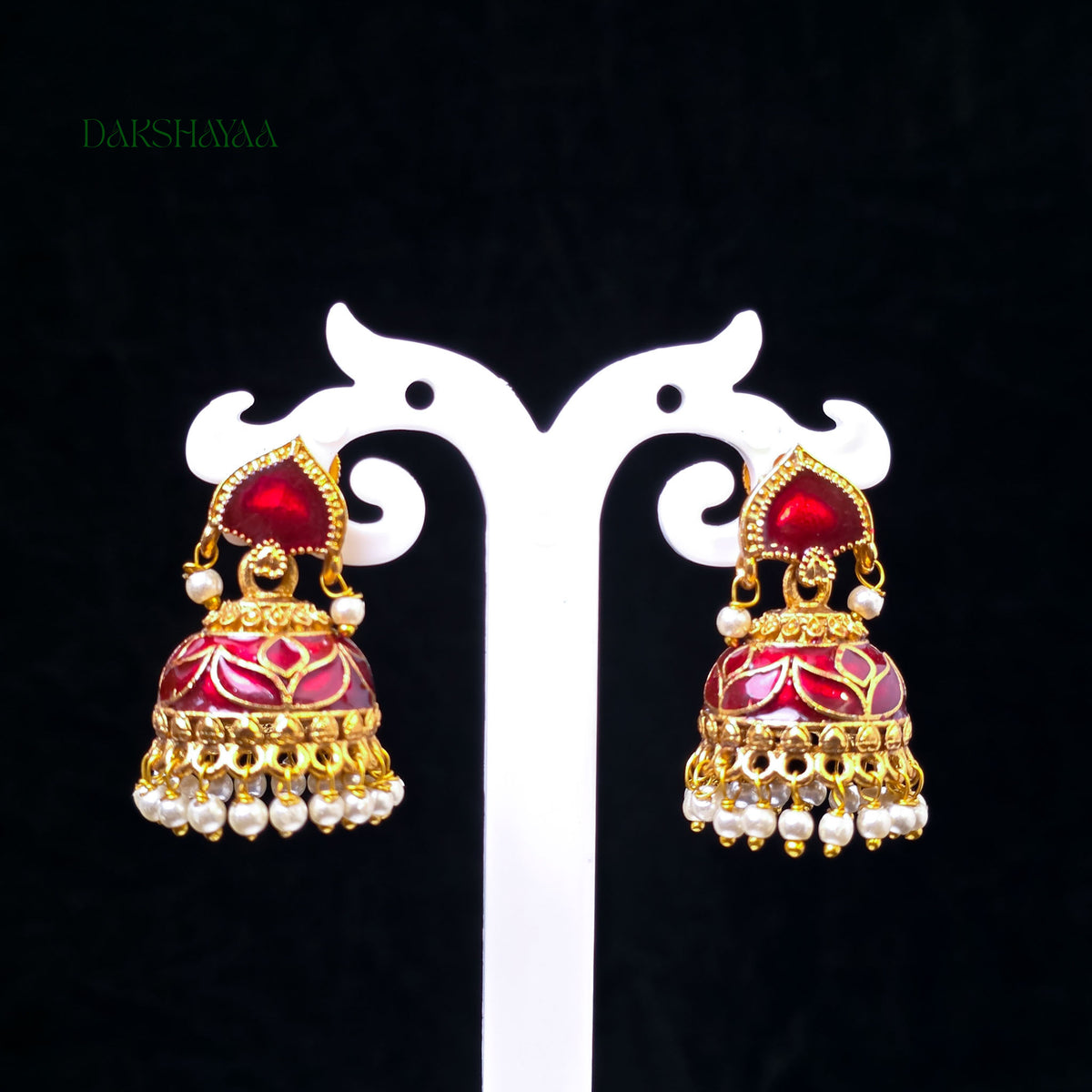 Veer Antique Jhumka Earrings