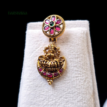 Lakshmi Floral Charm Necklace Set