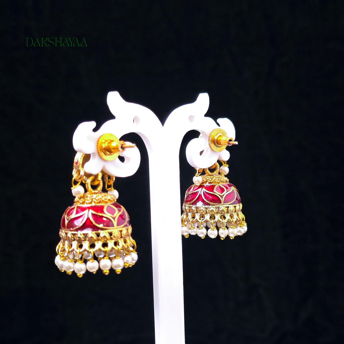 Veer Antique Jhumka Earrings
