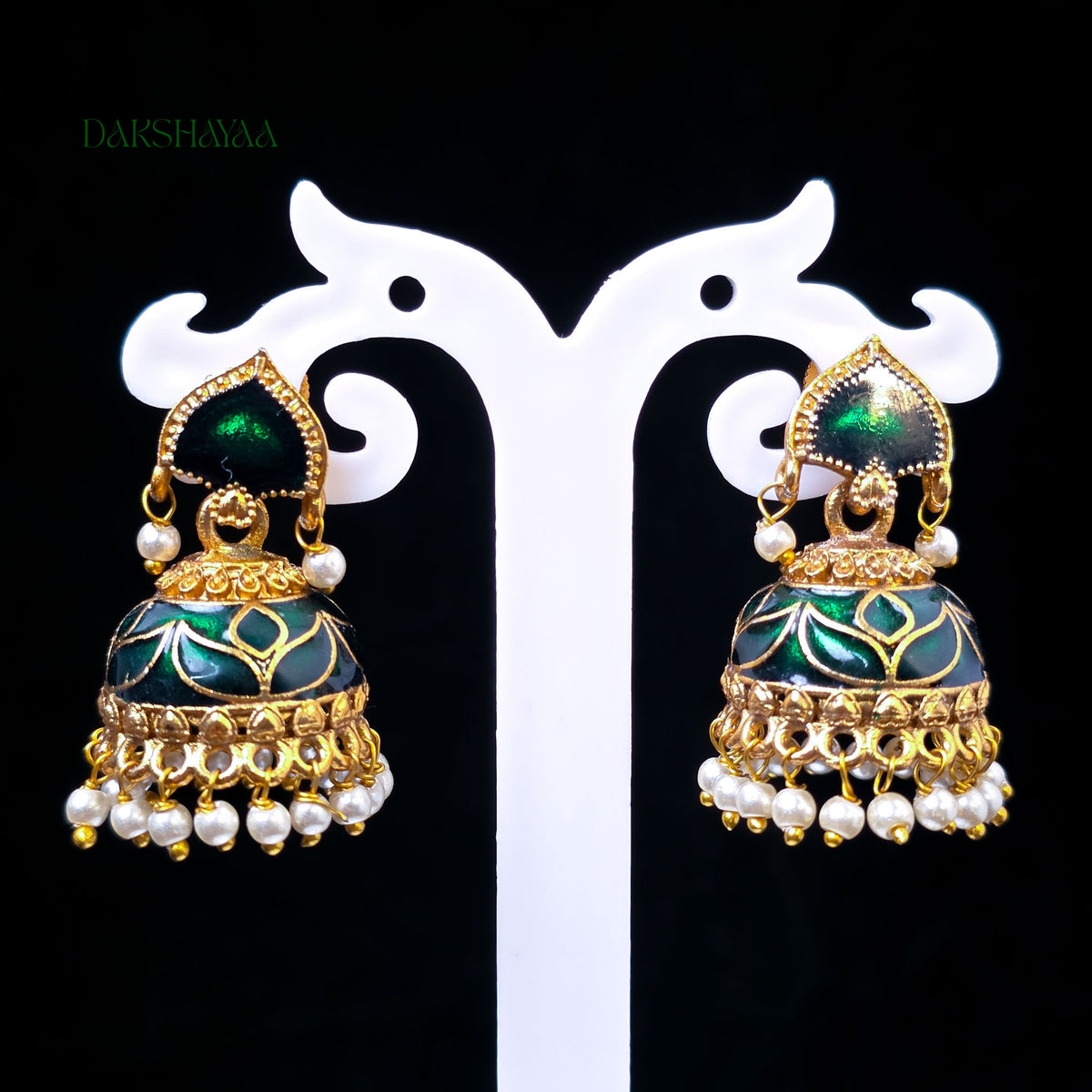Veer Antique Jhumka Earrings